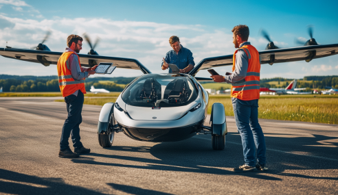 Die neue Ära: das Flugauto hebt ab