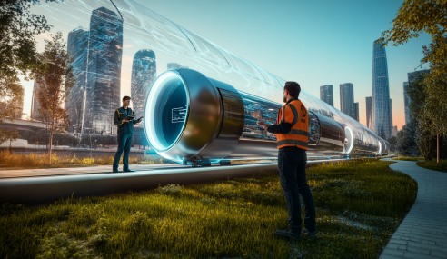 Hyperloop: Per Rohrpost durch die Gegend